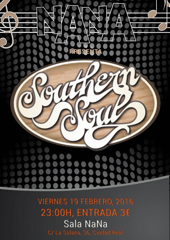 SOUTHERN SOUL--VIERNES 19 FEBREO 2016